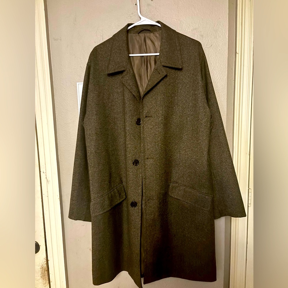 Men's Brown Overcoat